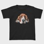 Basset Lover Peep, Tricou Copii