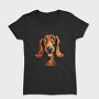 Dachshund Face Smile, Tricou Femei