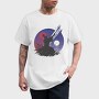 Samurai Warrior Under Moon Cut, Tricou Barbati (Unisex)