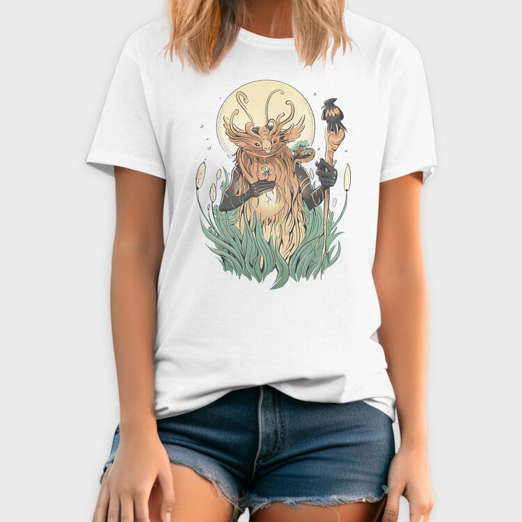 Forest Magic Creature Cottagecore, Tricou Barbati (Unisex)