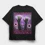 Cosmic Hands Fantasy Beings, Tricou Oversize Barbati (Unisex)