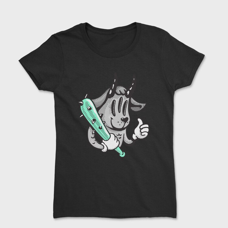 Halloween Retro Cartoon Character 3, Tricou Femei
