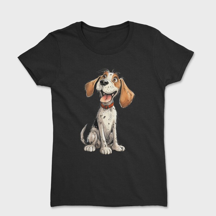 Beagle Puppy Smile, Tricou Femei