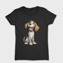 Beagle Puppy Smile, Tricou Femei