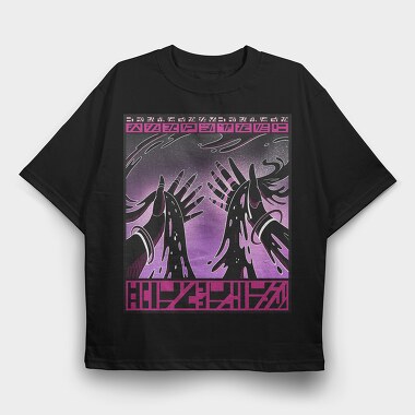 Cosmic Hands In Space Beings, Tricou Oversize Barbati (Unisex)
