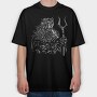 Hades Hand Drawn, Tricou Oversize Barbati (Unisex)