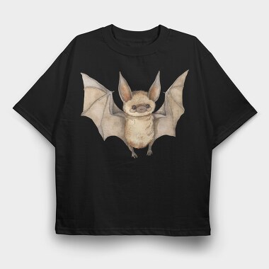 Bat Cute Icon, Tricou Oversize Barbati (Unisex)