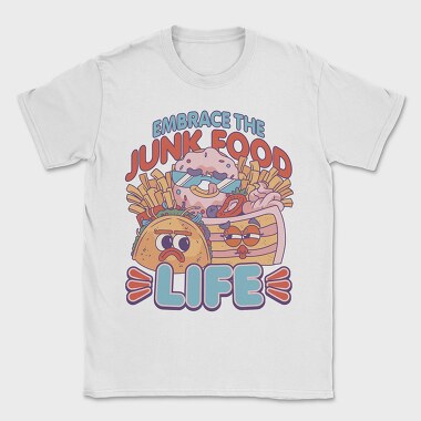 Fast Food Funny, Tricou Barbati (Unisex)
