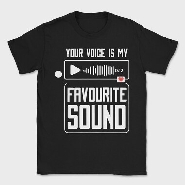 Favorite Sound, Tricou Barbati (Unisex)