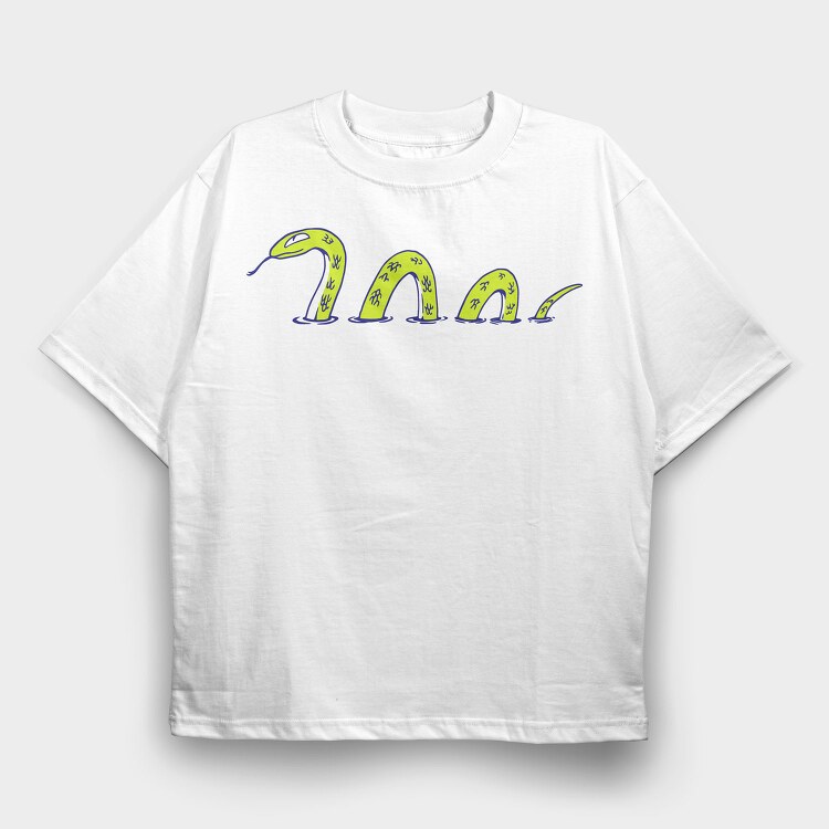 Halloween Snake, Tricou Oversize Barbati (Unisex)