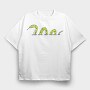 Halloween Snake, Tricou Oversize Barbati (Unisex)