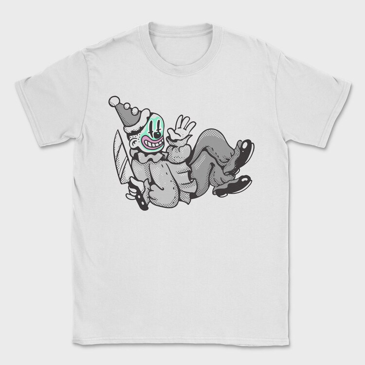 Halloween Retro Cartoon Character, Tricou Barbati (Unisex)