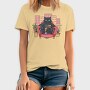 Cat On Balcony, Tricou Barbati (Unisex)