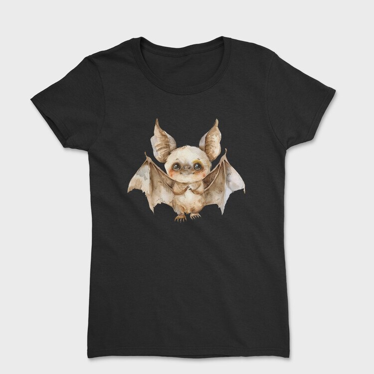 Bat Flying Cute, Tricou Femei