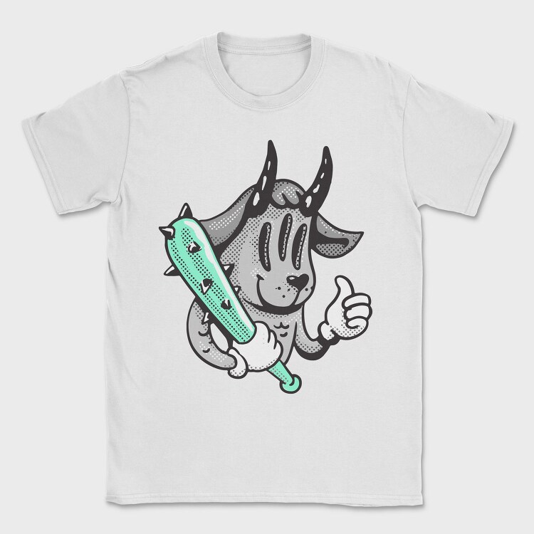 Halloween Retro Cartoon Character 3, Tricou Barbati (Unisex)