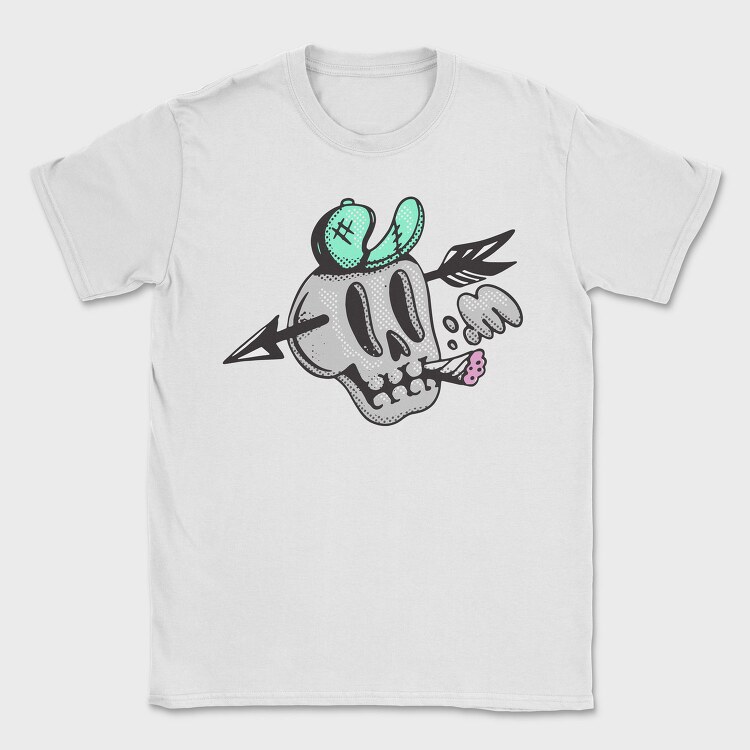 Halloween Retro Cartoon Character 2, Tricou Barbati (Unisex)