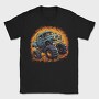 Halloween Monster Truck, Tricou Barbati (Unisex)
