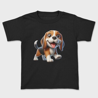 Beagle Smiling Face, Tricou Copii