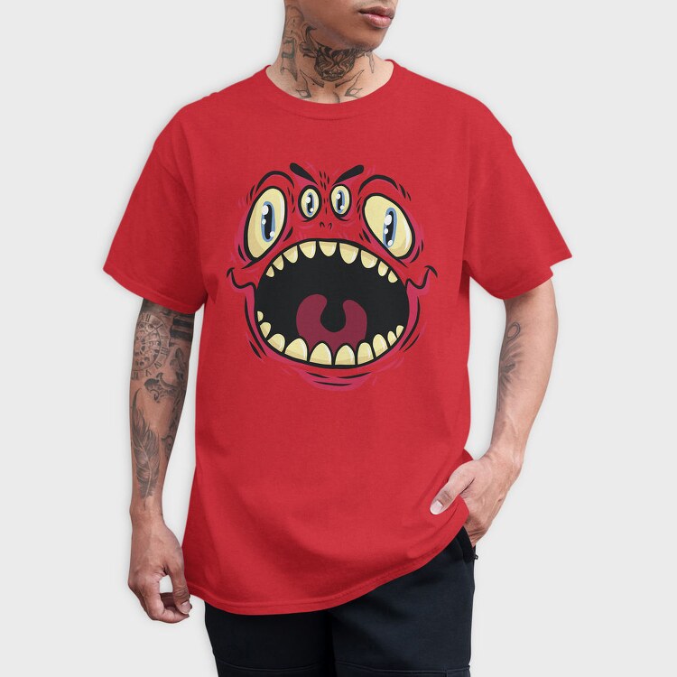 Four Eyed Monster, Tricou Barbati (Unisex)