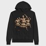 Haka Dance, Hanorac Oversize Barbati (Unisex)
