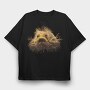 Hairyfish, Tricou Oversize Barbati (Unisex)