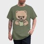 Angry Pomeranian, Tricou Barbati (Unisex)