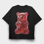 Gummy Bear, Tricou Oversize Barbati (Unisex)