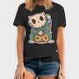 Halloween Cat Lucky, Tricou Barbati (Unisex)