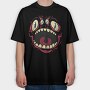 Four Eyed Monster, Tricou Oversize Barbati (Unisex)