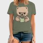Angry Pomeranian, Tricou Barbati (Unisex)