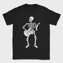 Guitar Skull, Tricou Barbati (Unisex)