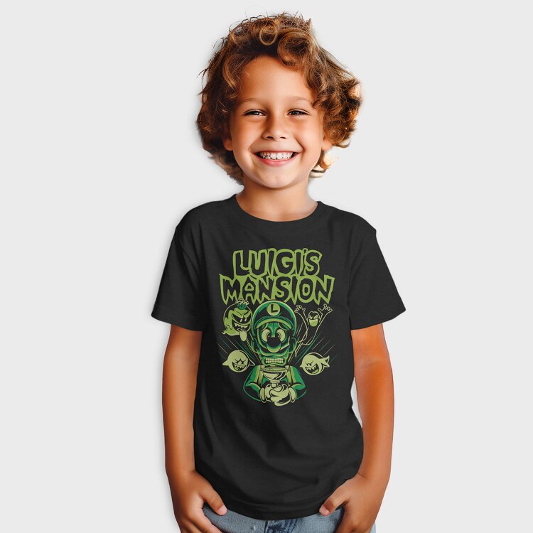 Luigi S Mansion, Tricou Copii