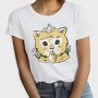 Cottagecore Cat, Tricou Femei