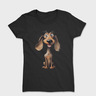 Dachshund Smile Mood, Tricou Femei