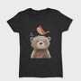 Bear Bird Stack, Tricou Femei