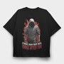 Halloween Chase Murderer, Tricou Oversize Barbati (Unisex)