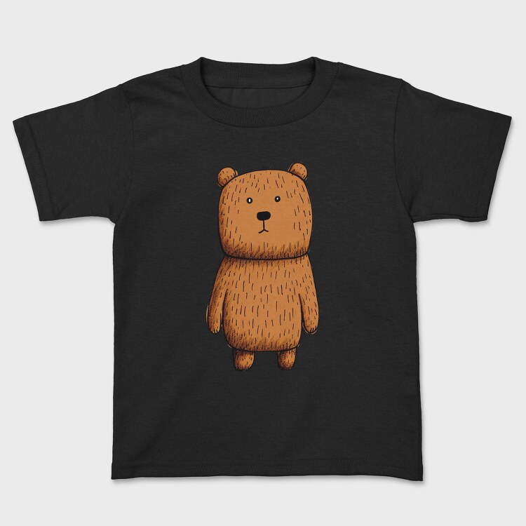 Bear Cute Standing, Tricou Copii