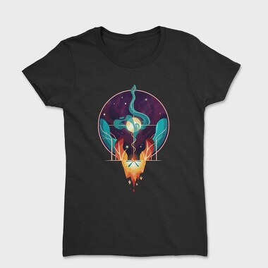 Fire And Water Concept, Tricou Femei