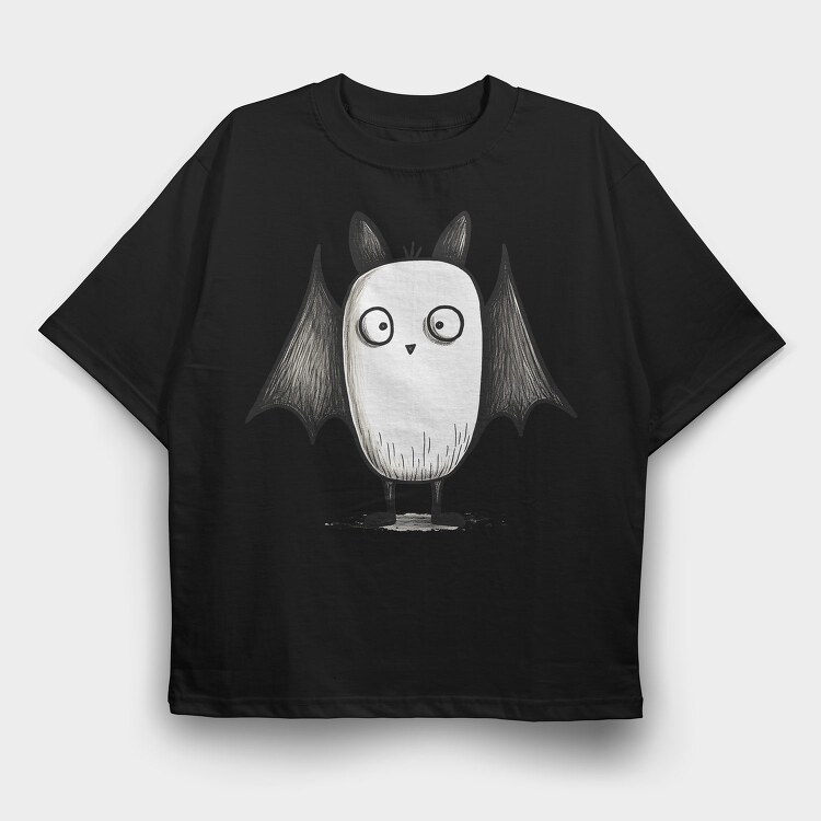 Bat Wings Eyes, Tricou Oversize Barbati (Unisex)