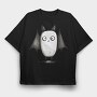 Bat Wings Eyes, Tricou Oversize Barbati (Unisex)