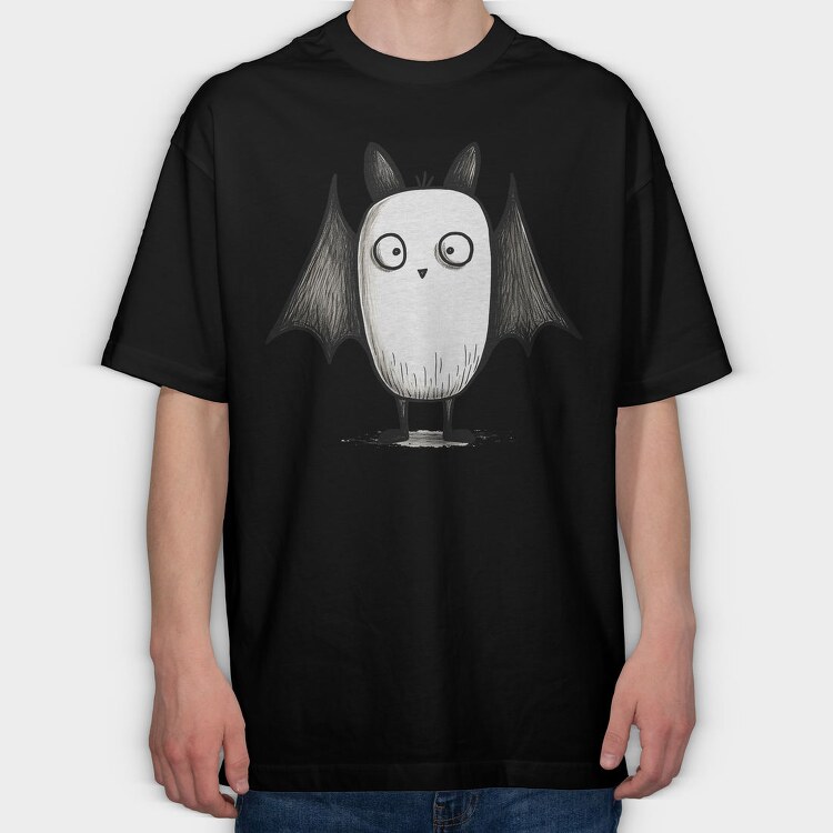 Bat Wings Eyes, Tricou Oversize Barbati (Unisex)