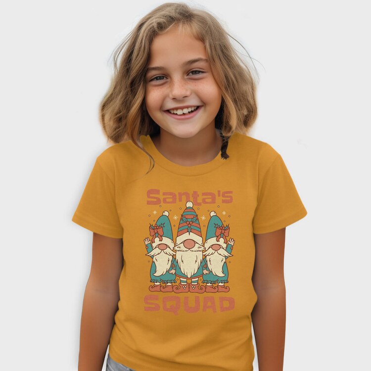 Santa Claus Gnome Squad, Tricou Copii