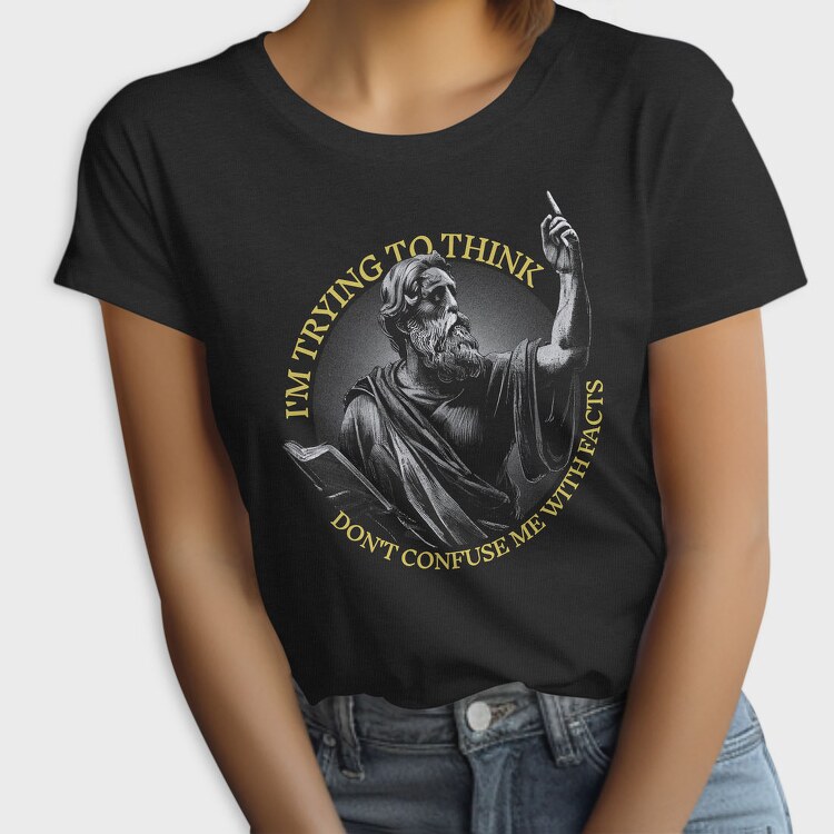 Philosophical Quote Plato, Tricou Femei