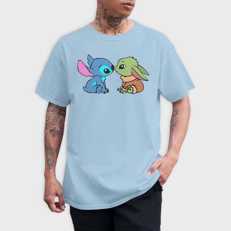 Baby Yoda 9, Tricou Barbati (Unisex)