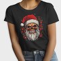 Santa Claus Skull, Tricou Femei