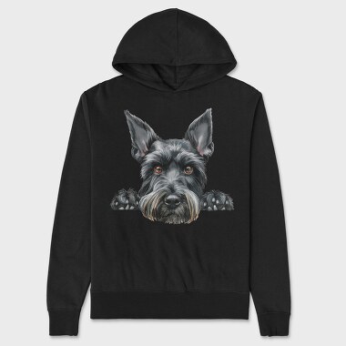 Giant Schnauzer Lover, Hanorac Oversize Barbati (Unisex)