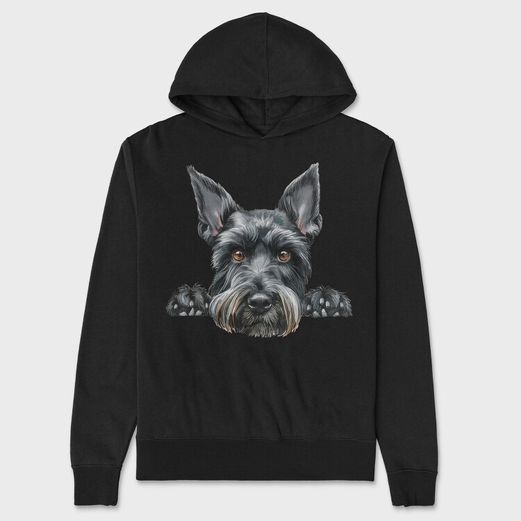 Giant Schnauzer Lover, Hanorac Oversize Barbati (Unisex)
