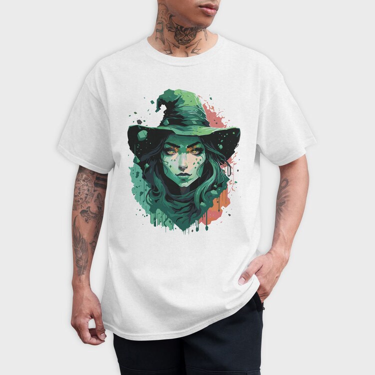 Mystical Witch Woman, Tricou Barbati (Unisex)