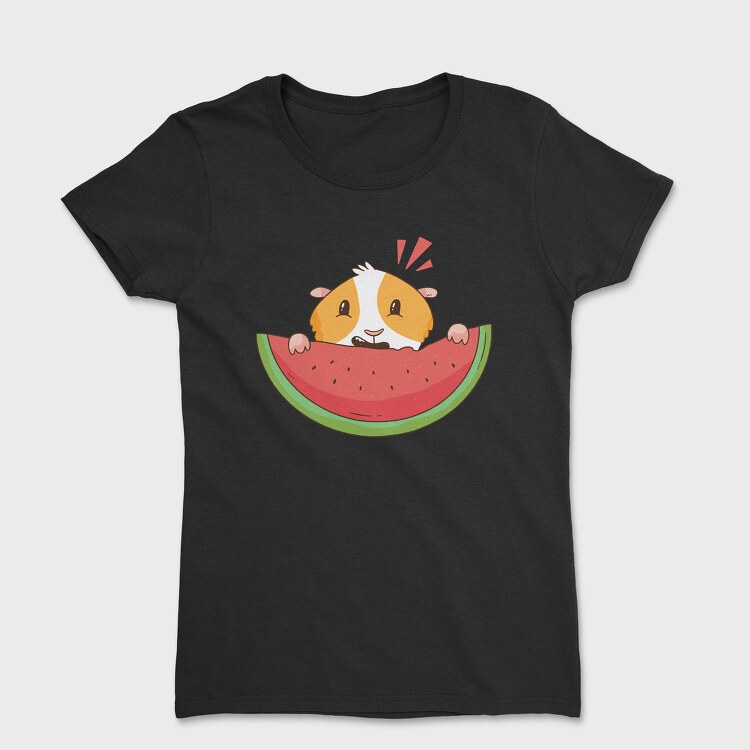 Guinea Pig Watermelon, Tricou Femei