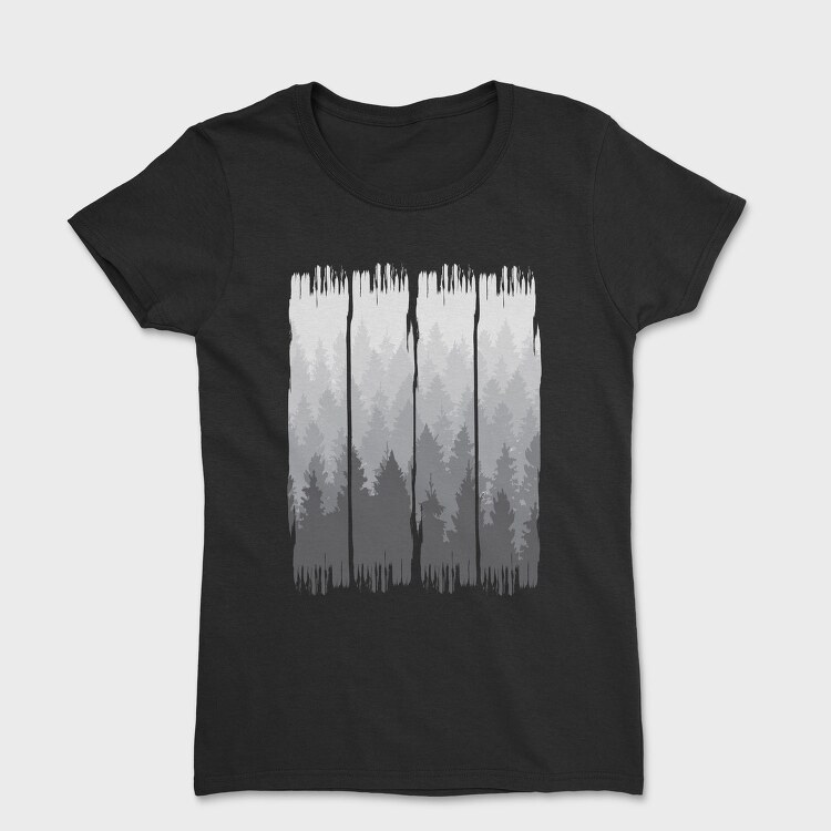 Grunge Forest, Tricou Femei